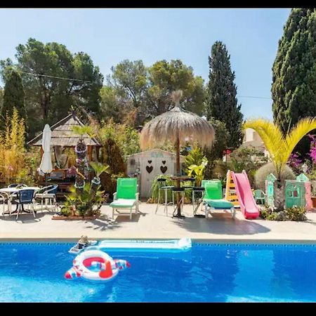Villa Eva Asiana Guesthouse With Shared Pool Benissa Exteriör bild