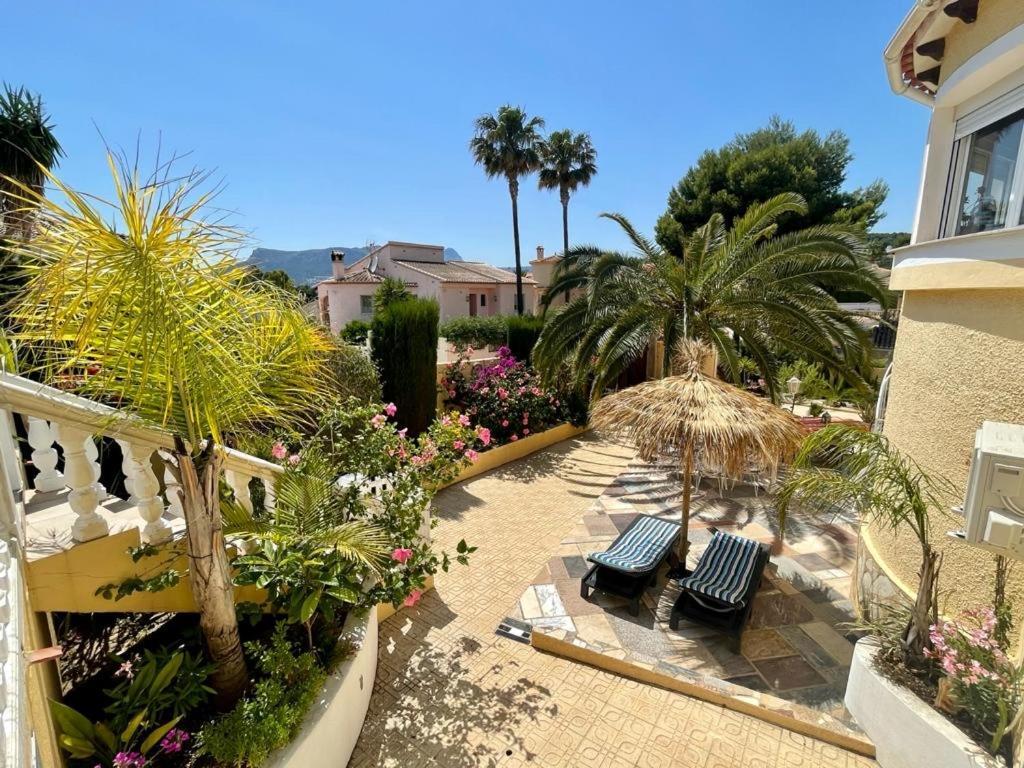Villa Eva Asiana Guesthouse With Shared Pool Benissa Exteriör bild