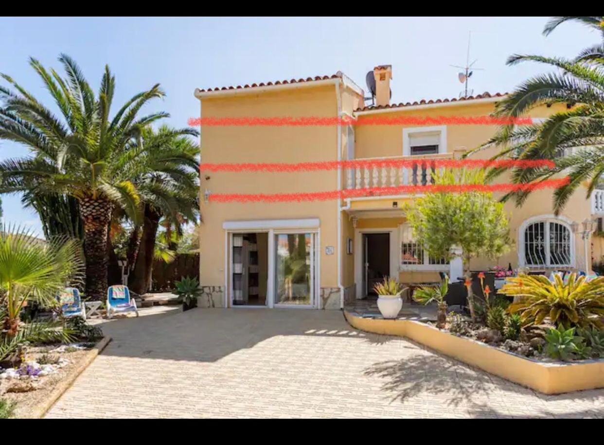 Villa Eva Asiana Guesthouse With Shared Pool Benissa Exteriör bild